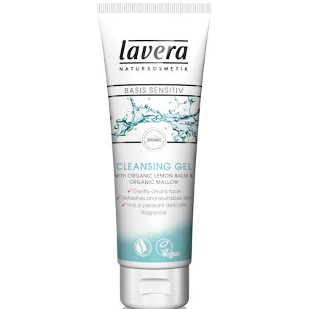 Lavera Basis Sensitiv Rensegel 125ml.