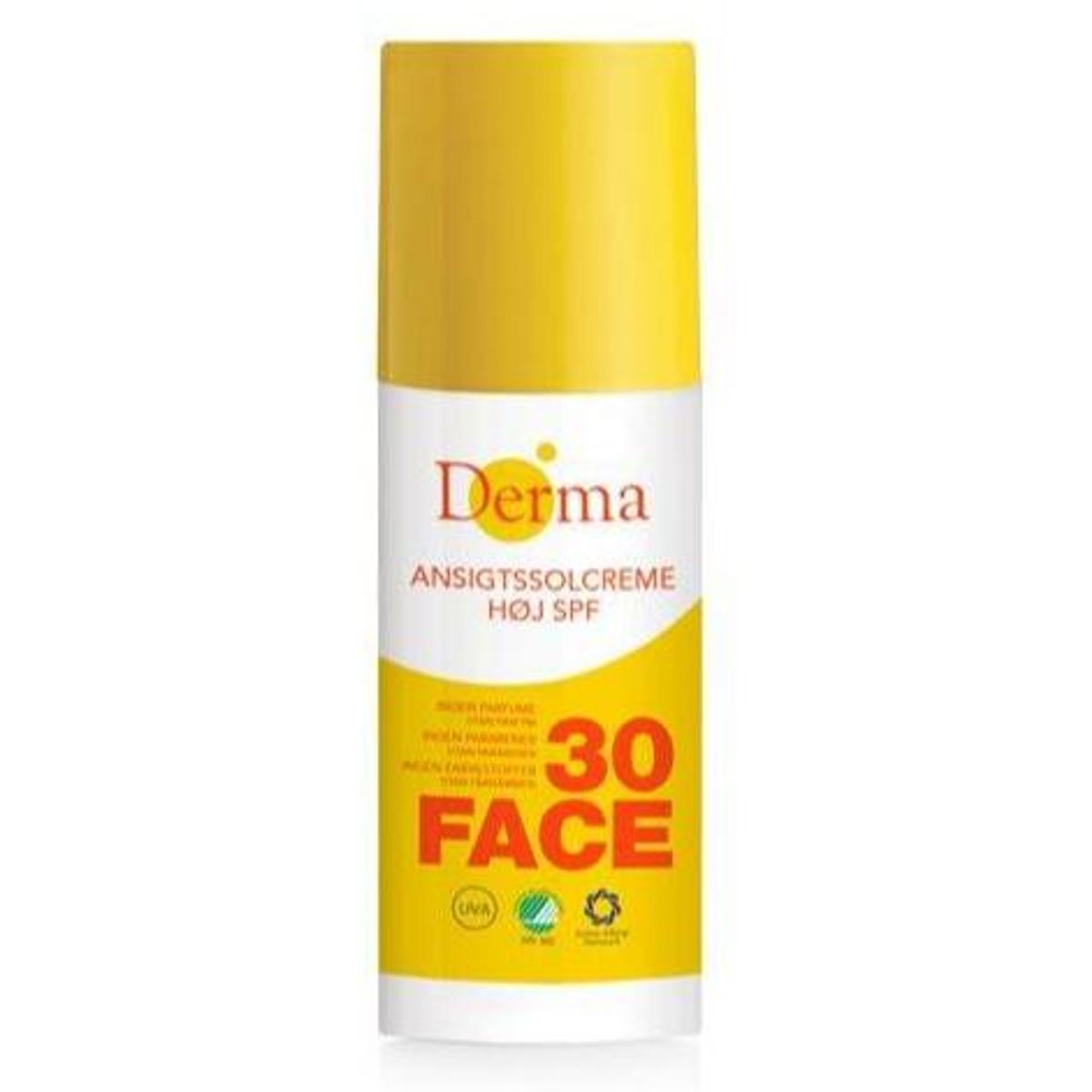 Derma Ansigtssolcreme SPF 30, 50ml