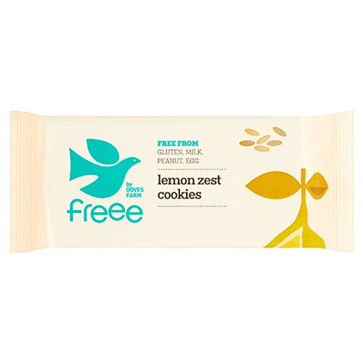 Doves Lemon zest cookies gl.fri Ø, 150g.