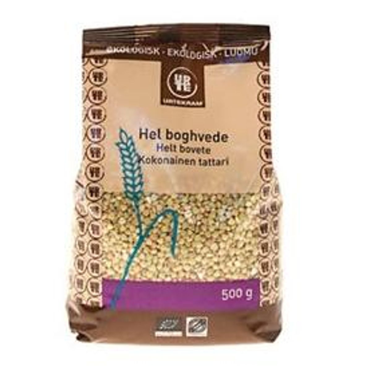 Boghvede hel Ø, 500ml.