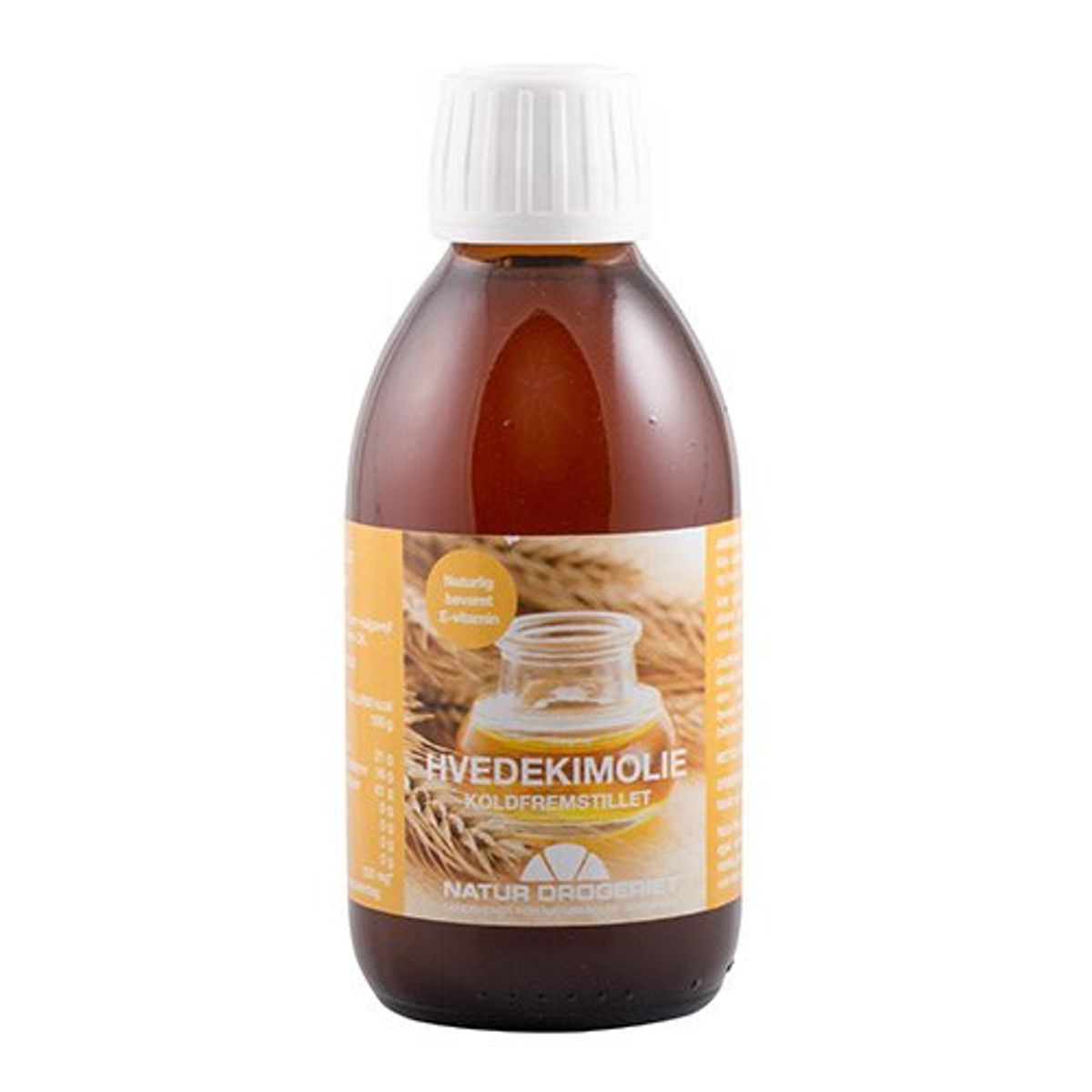 Hvedekimsolie 100% ren Natur Drogeriet, 200ml.