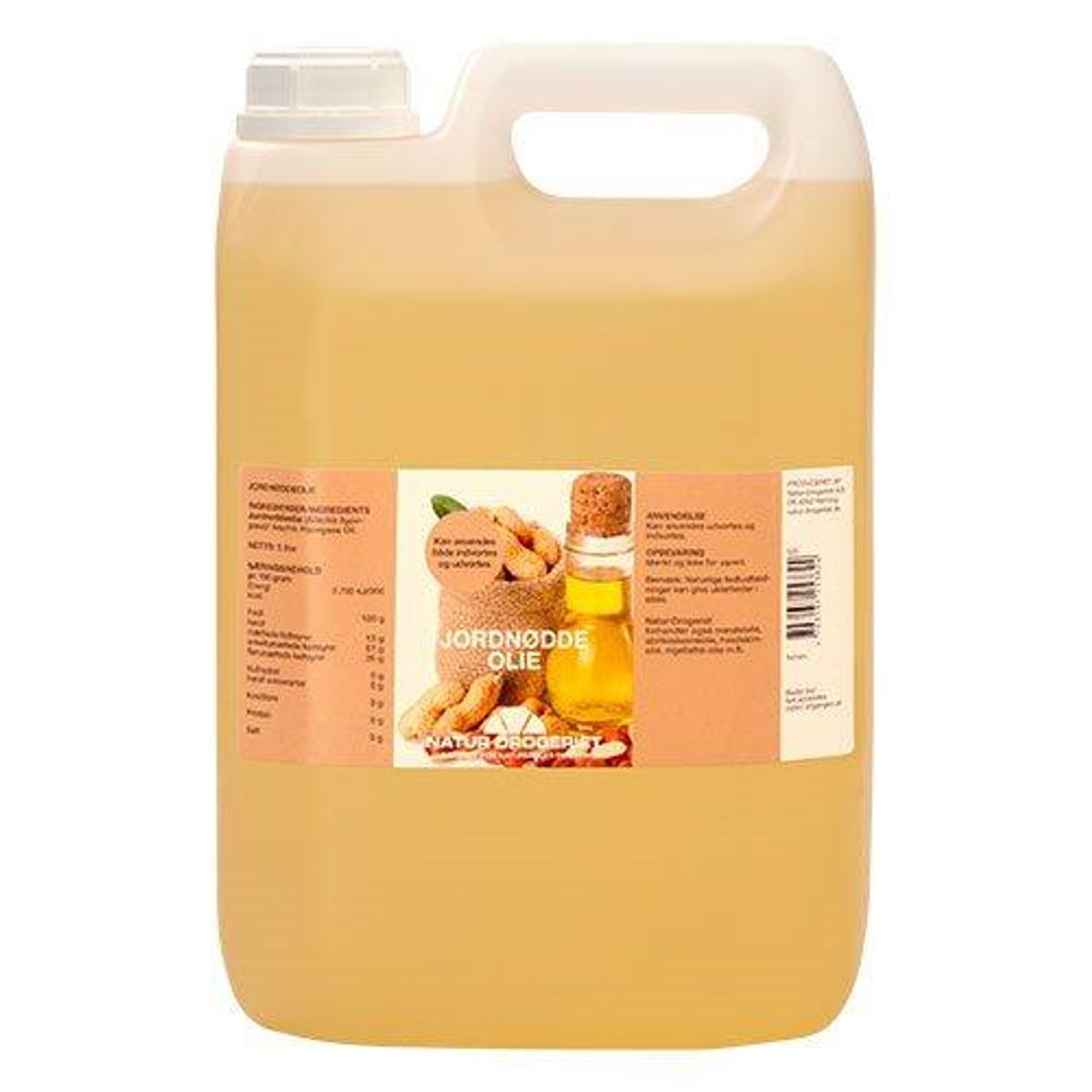 Jordnøddeolie Dunk Natur Drogeriet, 5L