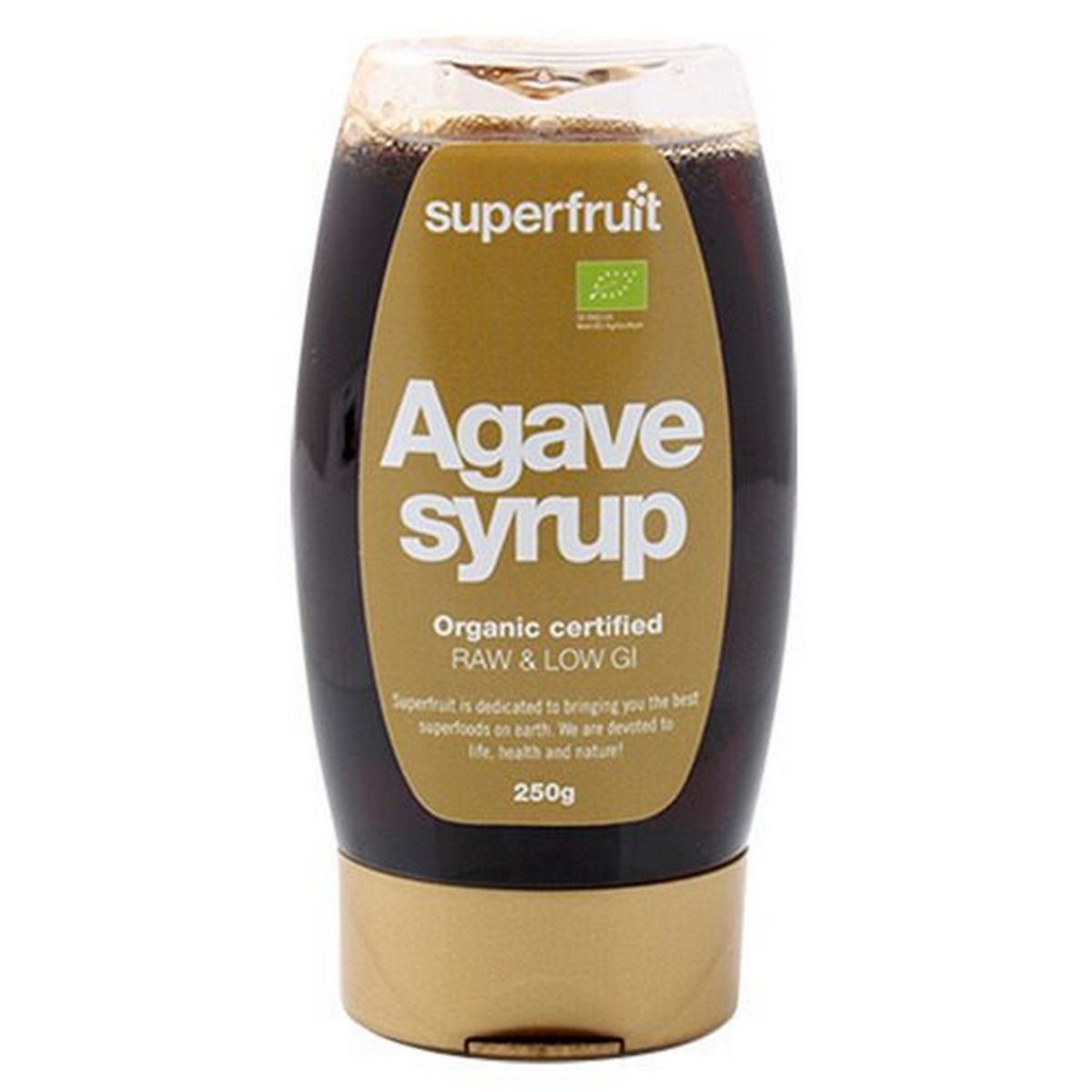 Agave sirup raw Ø Superfruit, 250g.