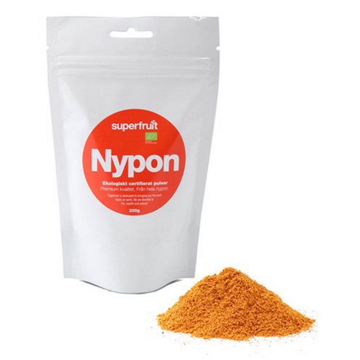 Nypon pulver Ø Superfruit, 200g.