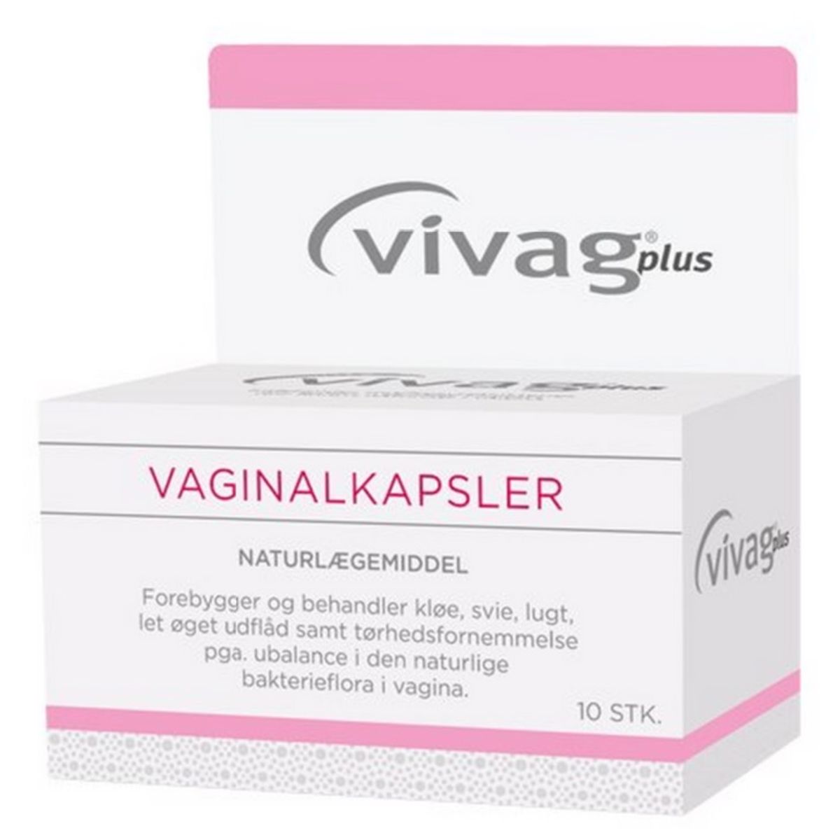 Vivag Vaginalkapsler - Naturlægemiddel, 10 kaps.