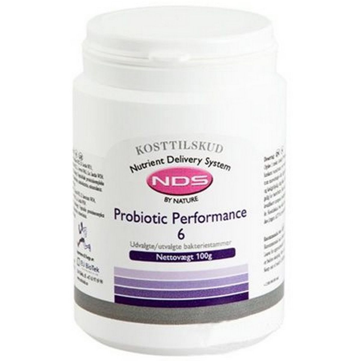 NDS Probiotic Performance 6, 100g.