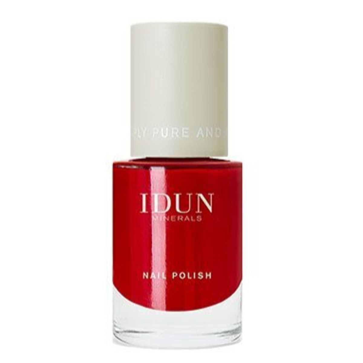 IDUN Minerals Nail Polish Rubin, 11ml.