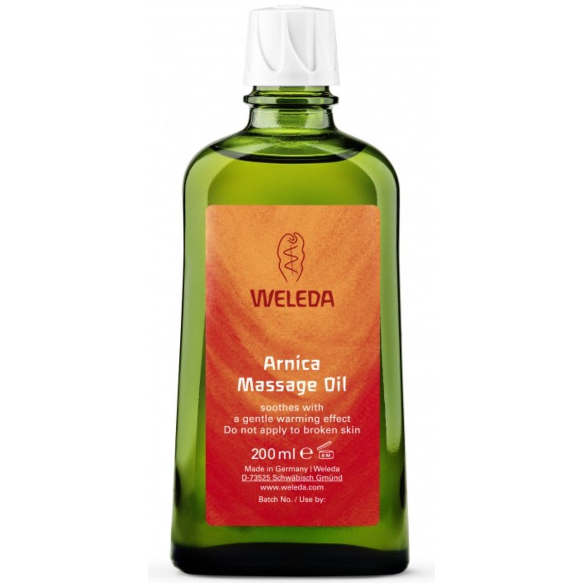 Weleda Arnika Massageolie 200ml.