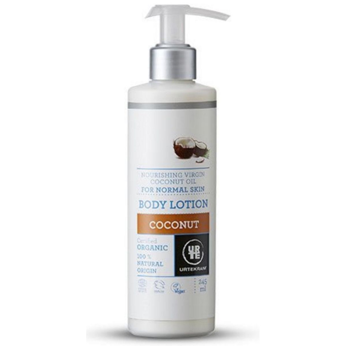 Urtekram Bodylotion coconut, 245ml.