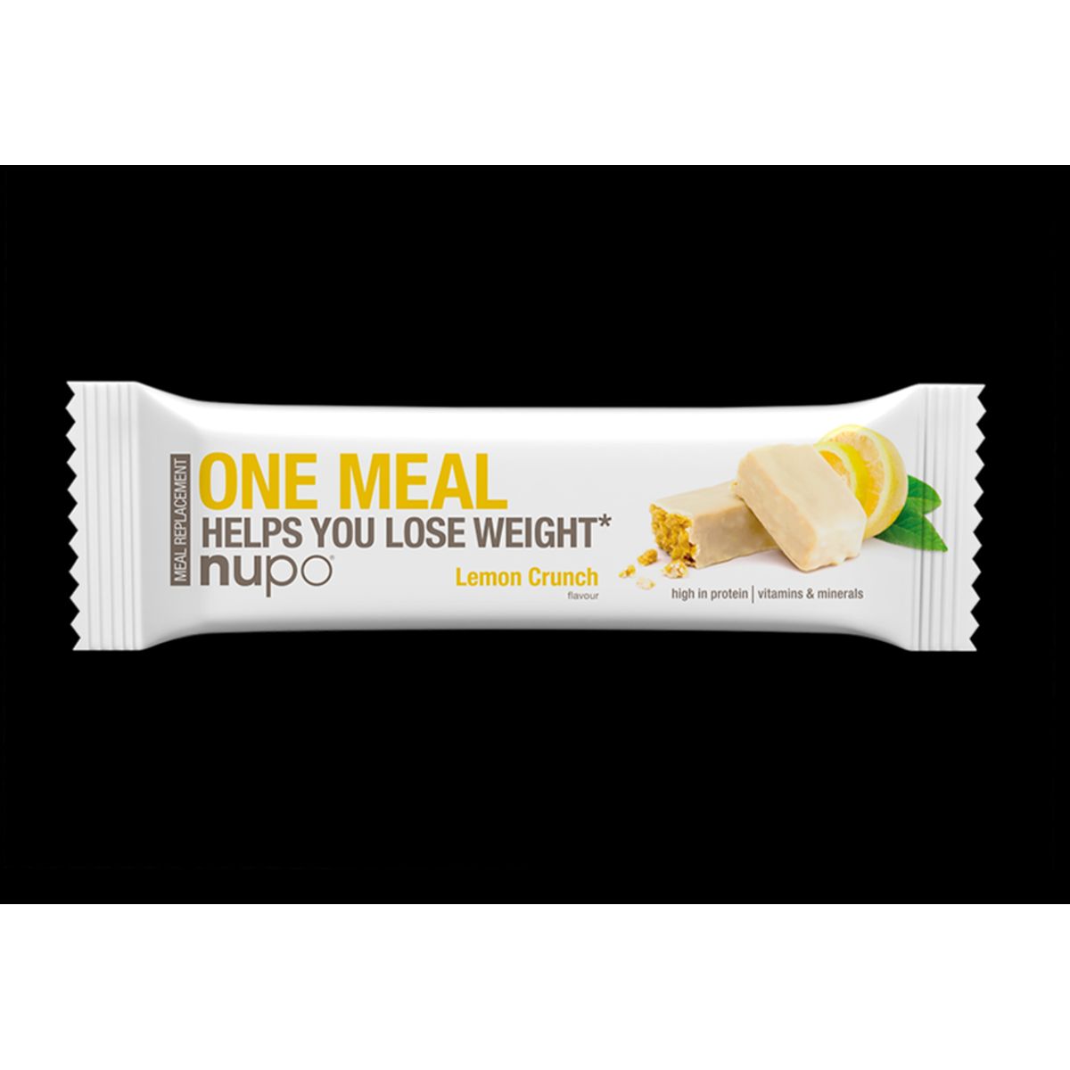 Nupo One Meal Bar Lemon Crunch, 60g. 1stk.