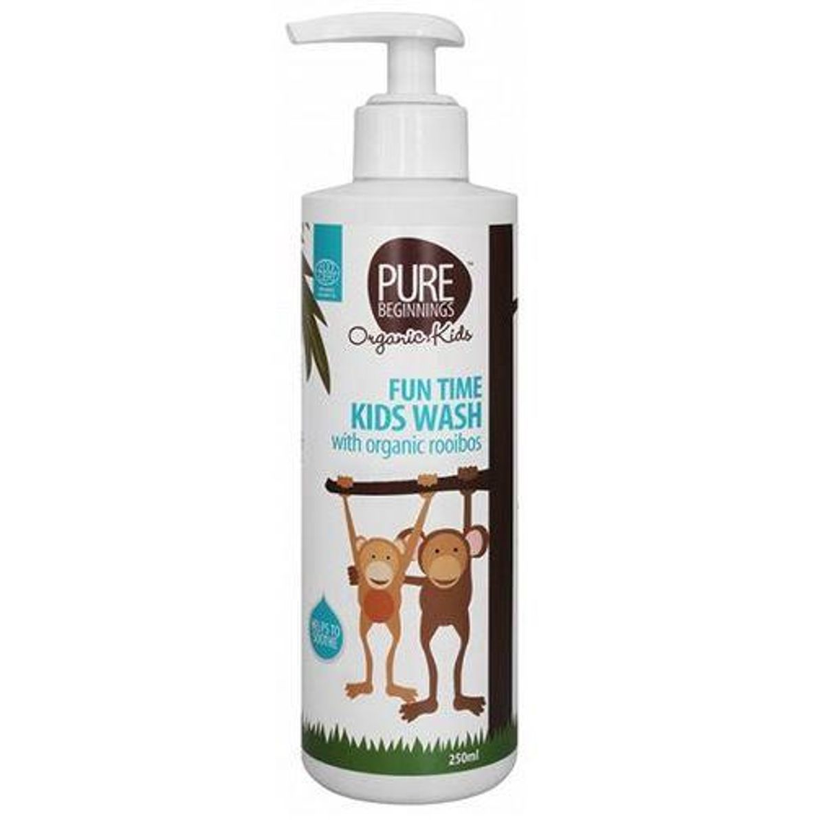 Pure Beginnings Fun time kids wash, 250ml.