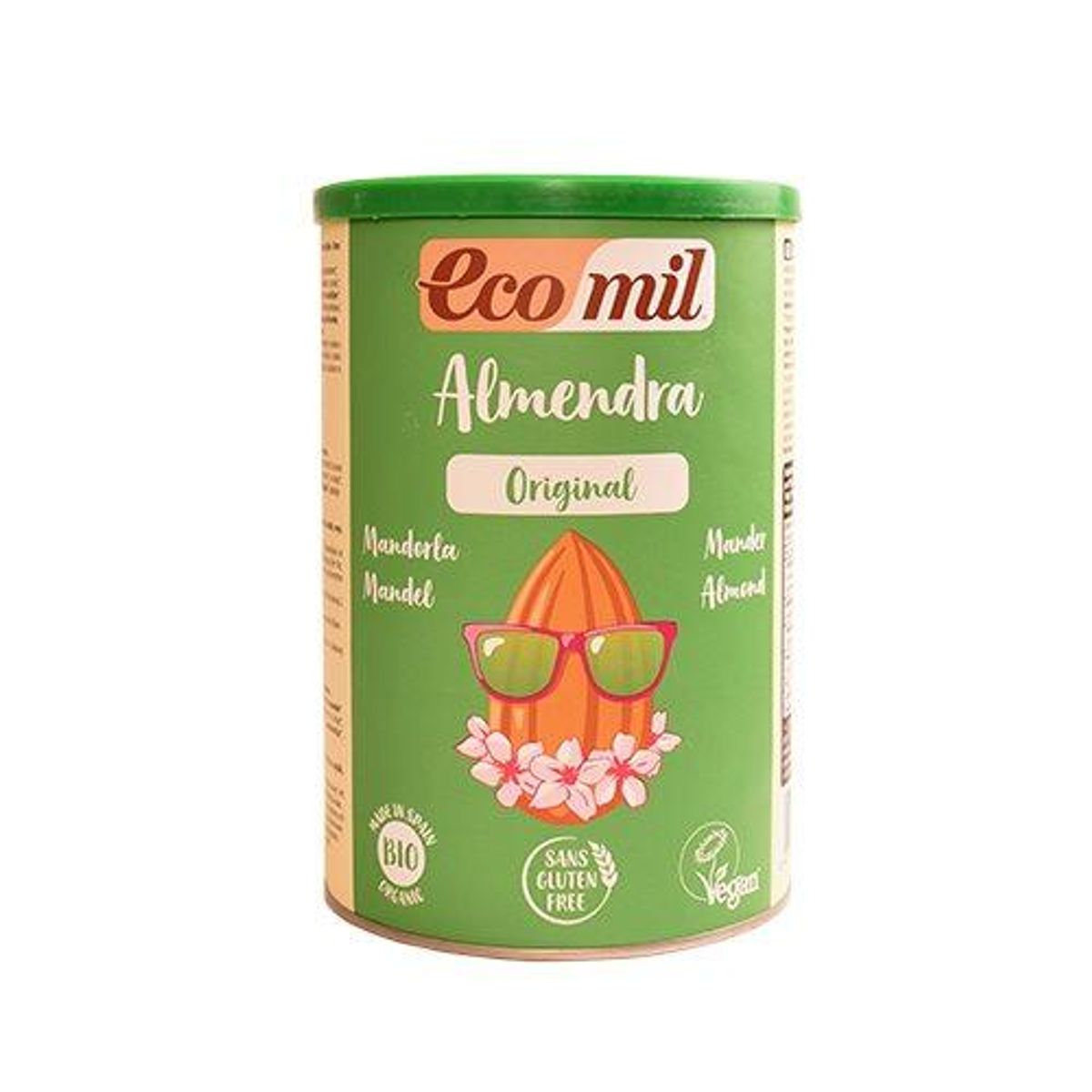 Ecomil Mandel instant Ø, 400g.