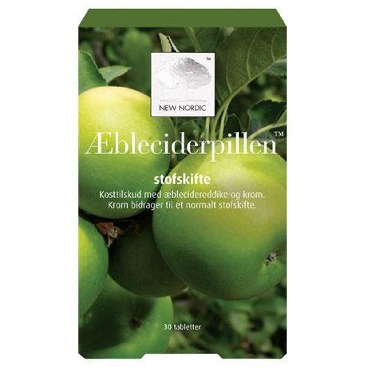 New Nordic Æbleciderpillen, 30tab.