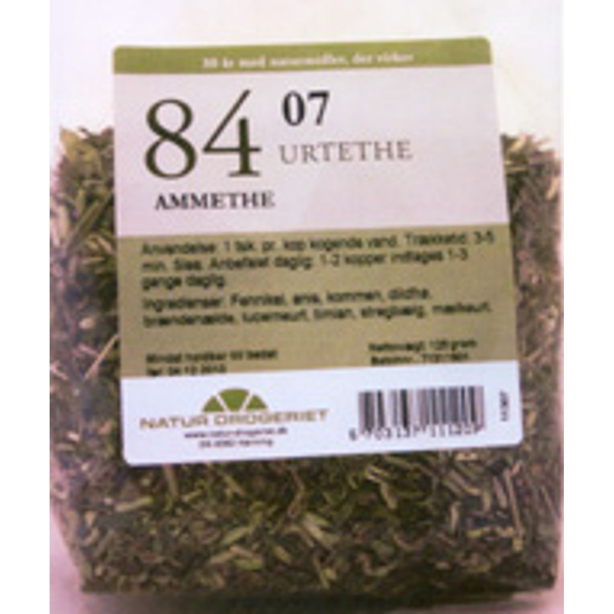 8407 Ammete Naturdrogeriet 125g.