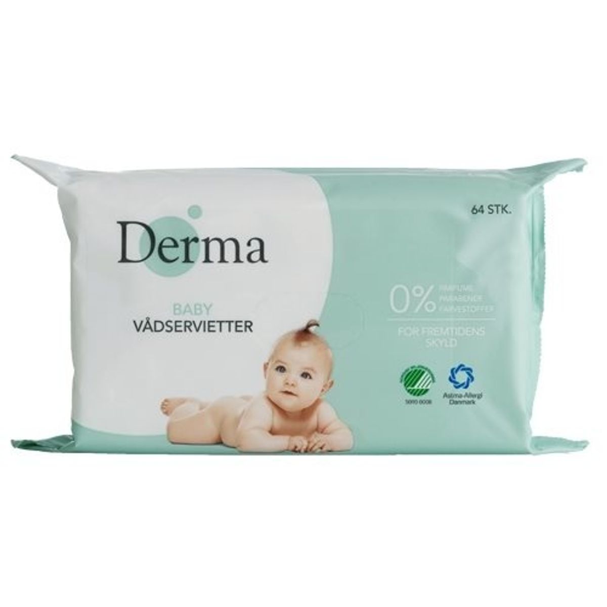 Derma Eco Baby Vådserviet 64 stk.