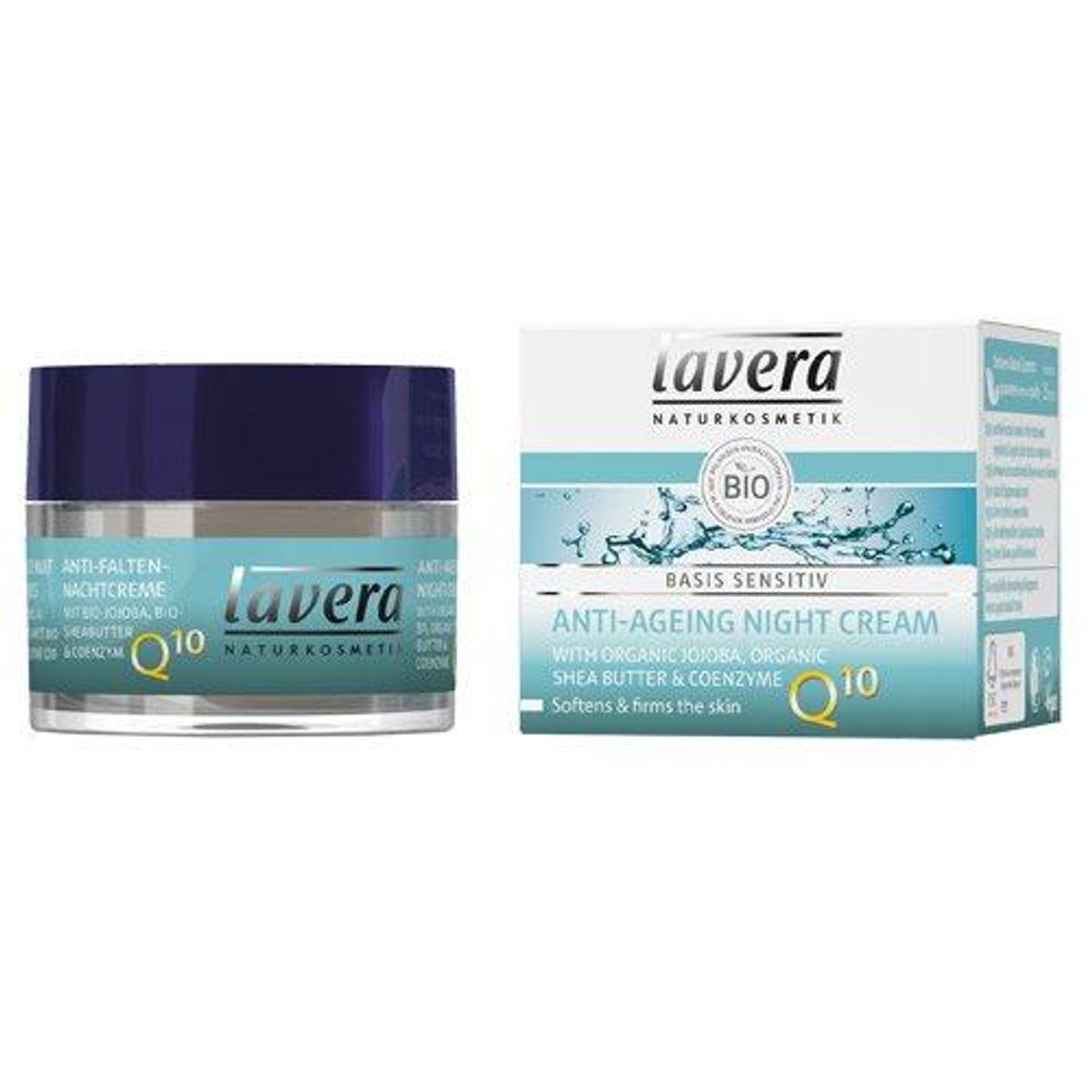 Lavera Natcreme Q10 Anti-Age Lavera Basis sensitiv