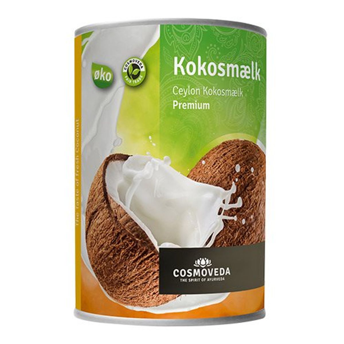 Cosmoveda Kokosmælk Ø, 400ml.