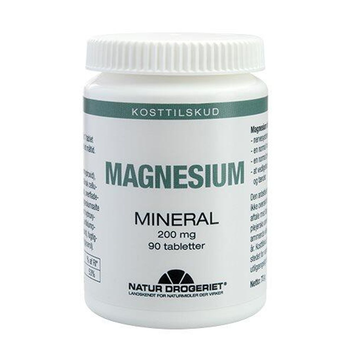 Natur-Drogeriet Magnesium, 200mg