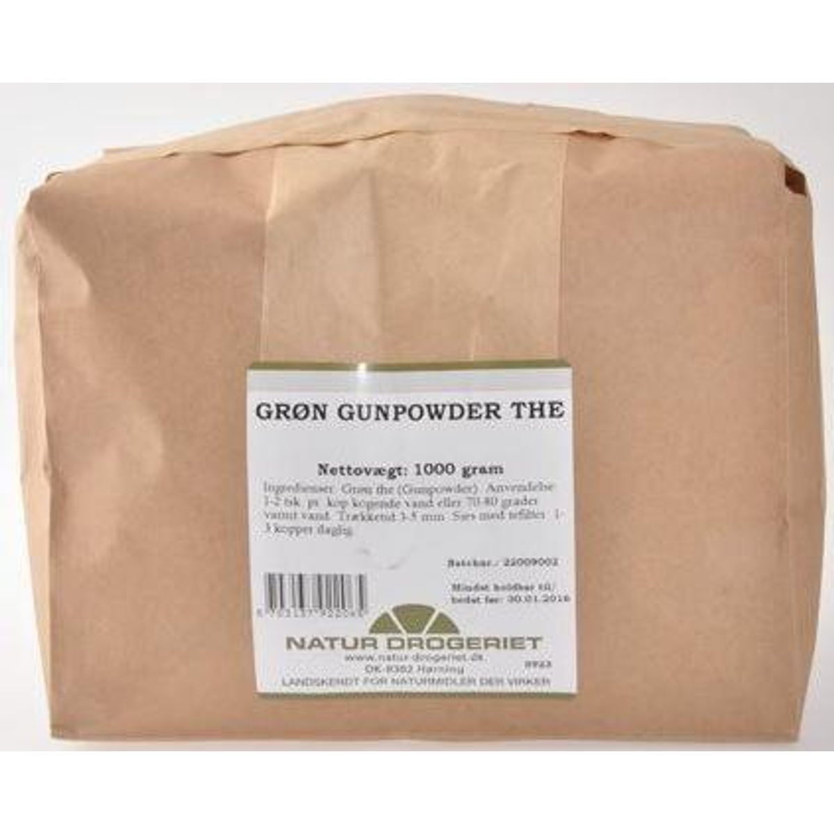 Grøn Gunpowder te, 1kg.