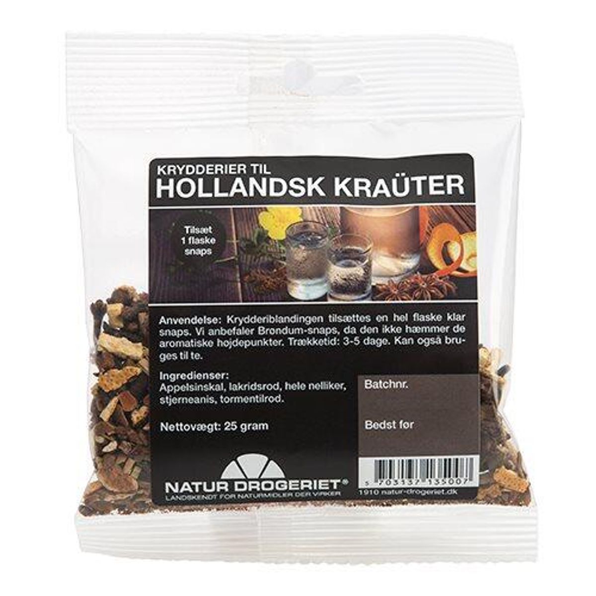 Hollandsk krauter krydderiblanding, 25g.