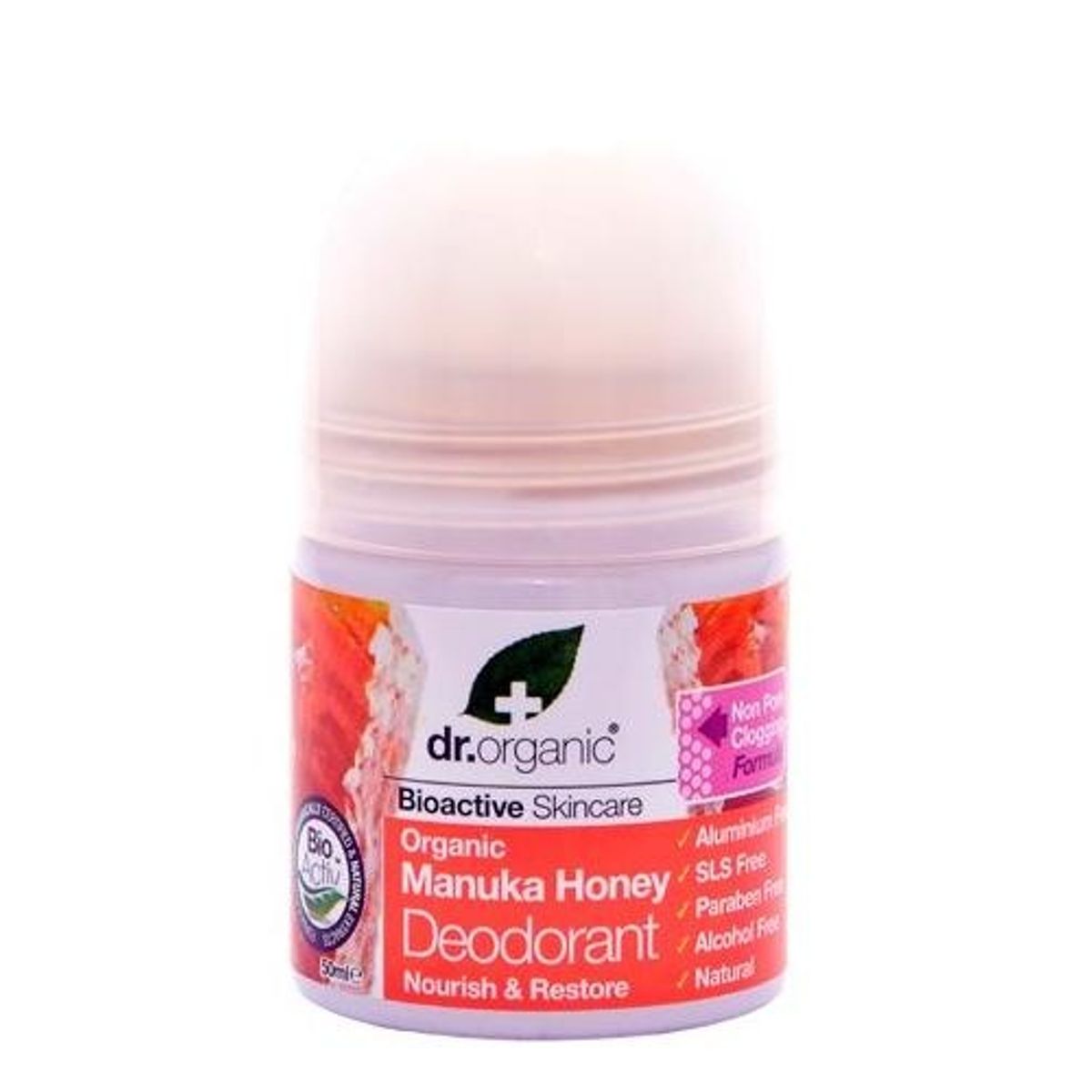 Dr. Organic Deo roll on Manuka 50ml.