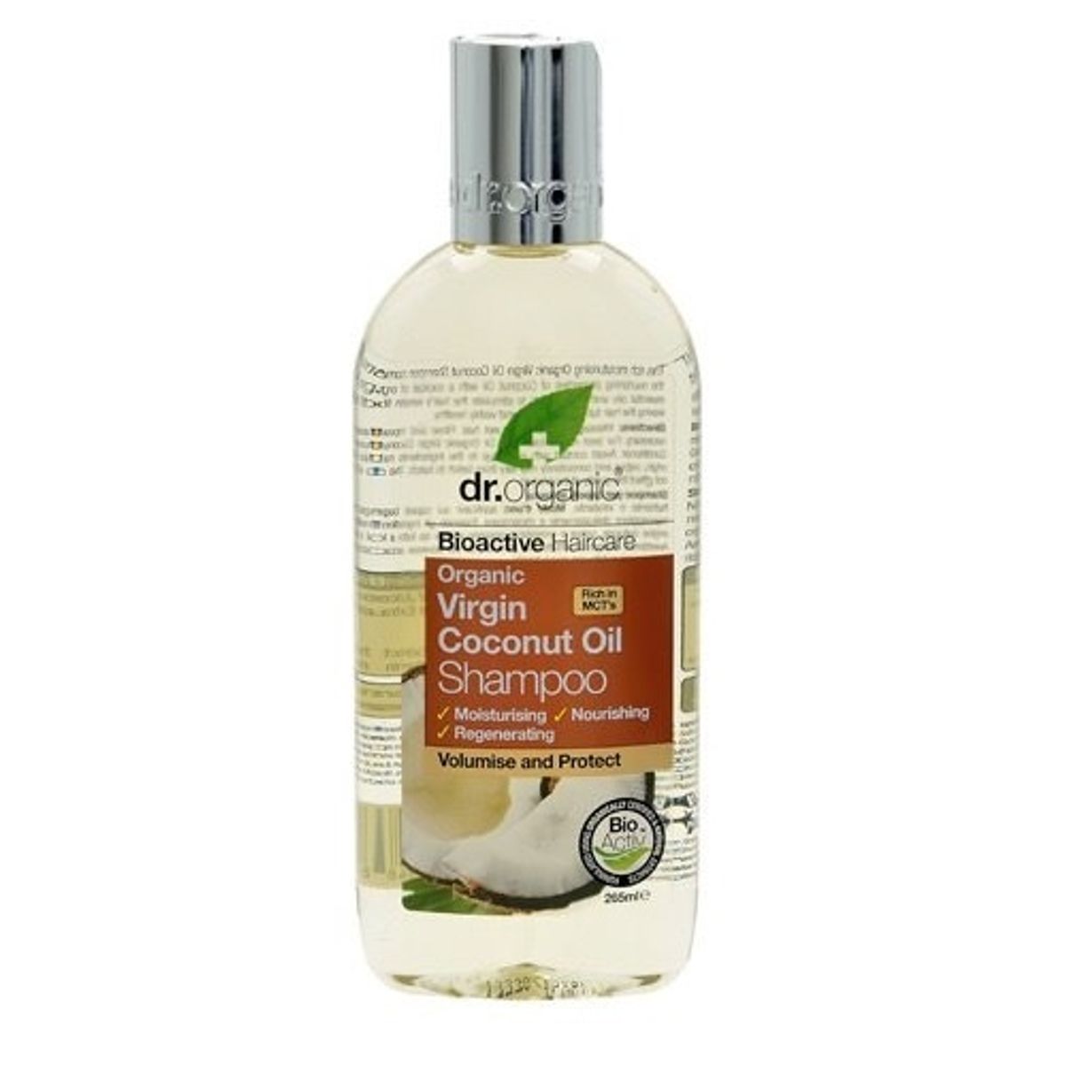 Dr. Organic Shampoo Coconut 265ml.