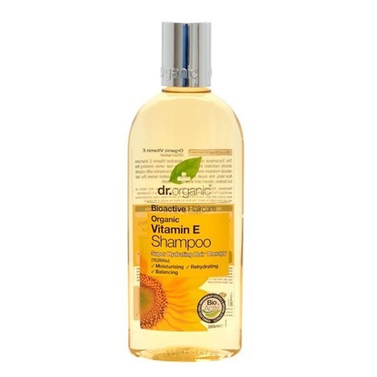 Dr. Organic Shampoo Vitamin E 265ml.