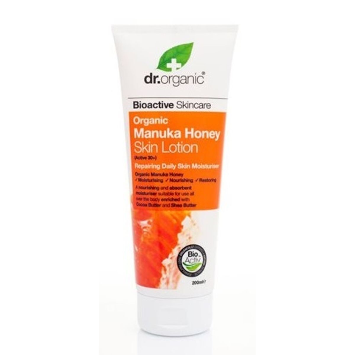 Dr. Organic Skin lotion Honey Manuka 200ml.