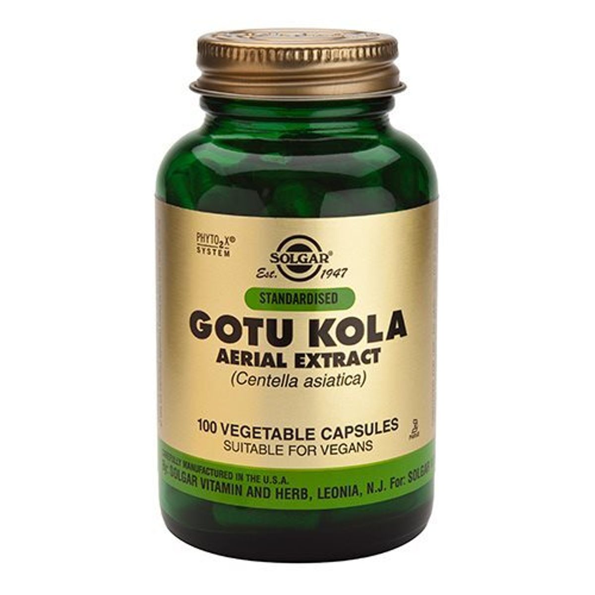 Solgar Gotu Kola, 100kap