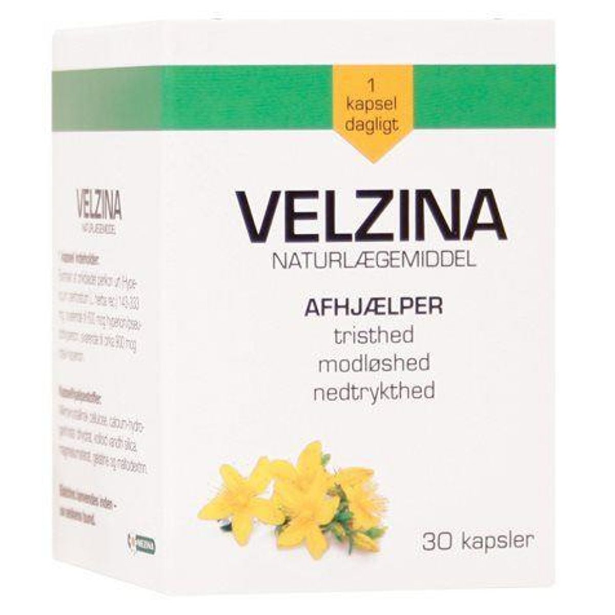 Velzina Hypericum 30 kapsler