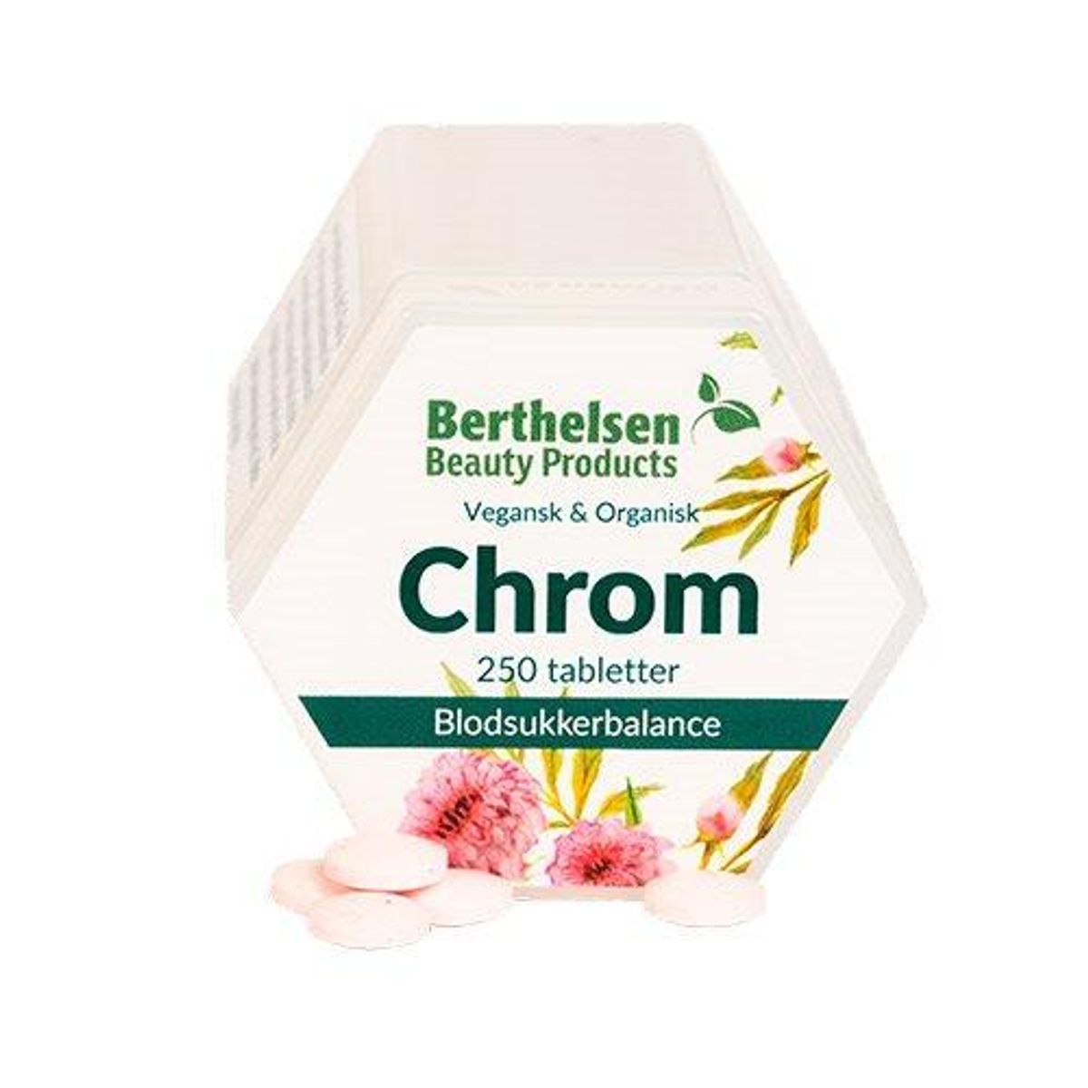 Berthelsen Chrom 62,5 mcg, 250tab.