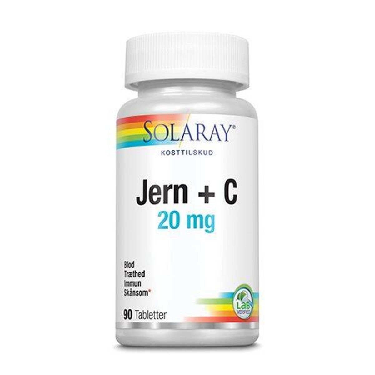 Jern + C + 90 tab