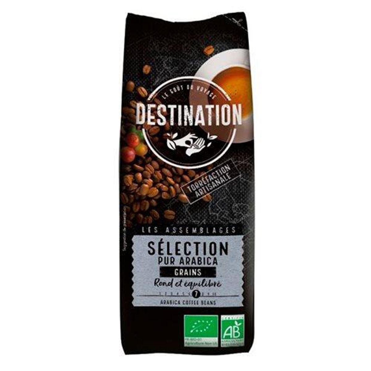 Kaffe bønner hele 100% arabica Ø, 250 g