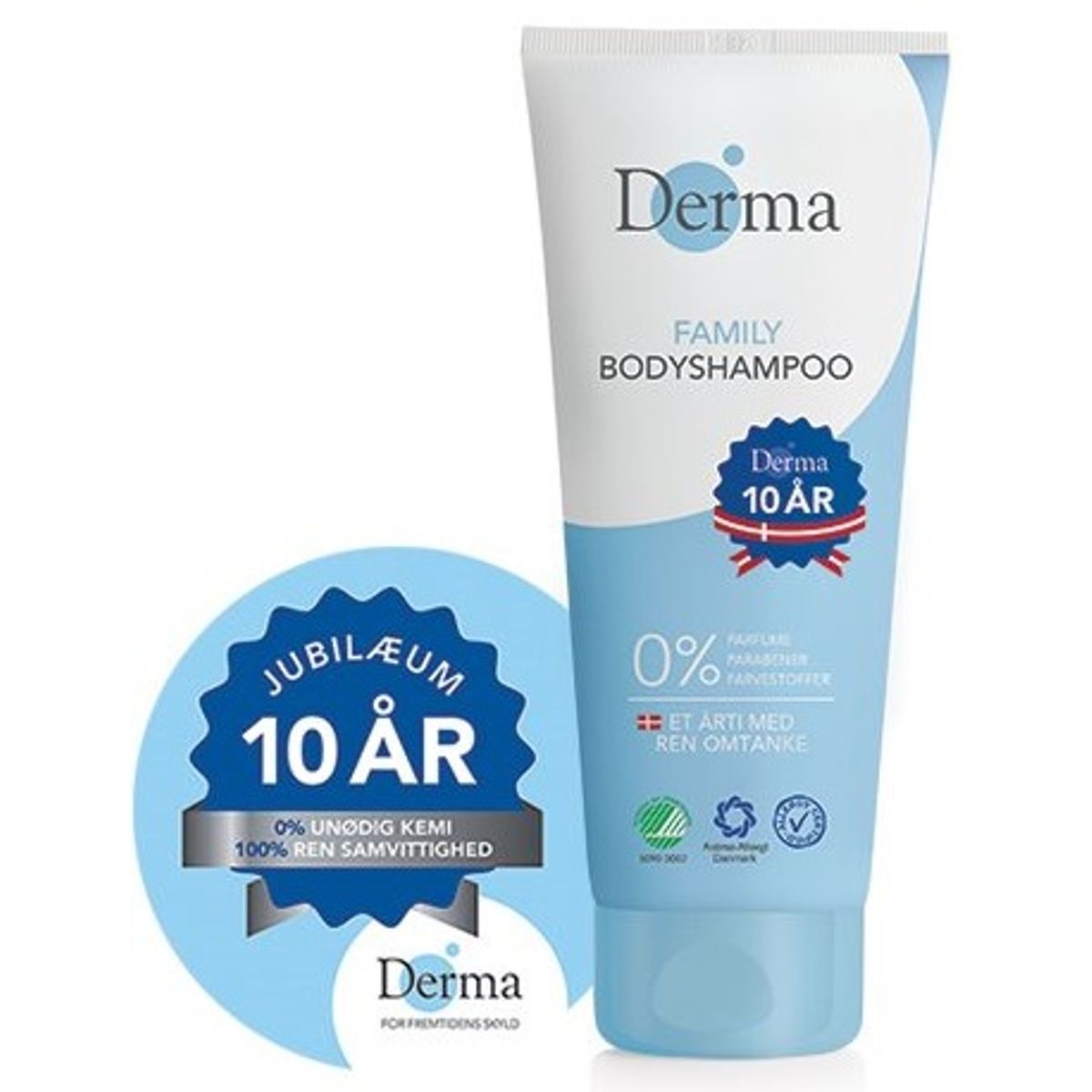 Derma family bodyshampoo (shower gel) 200 ml.