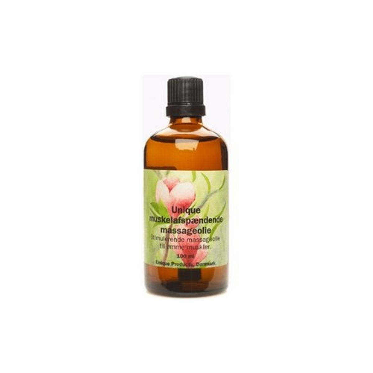 Unique Muskelafspændings massageolie, 100 ml