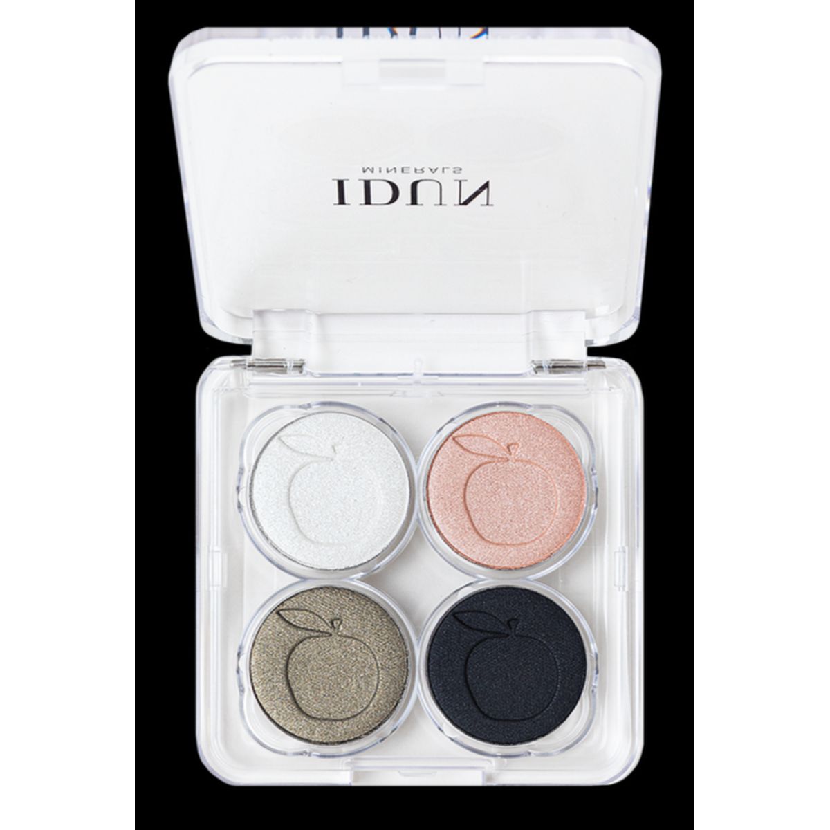 IDUN Minerals Eyeshadow Palette, Vitsippa 4 x 1g.