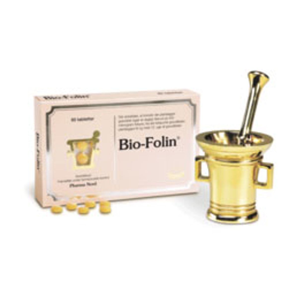 Bio-Folin 400mcg. folinsyre, 180tabl.