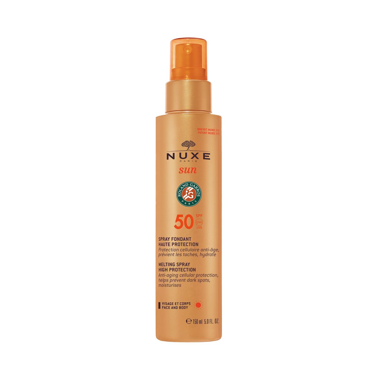 Nuxe Sun Melting Spray SPF50, 150ml.