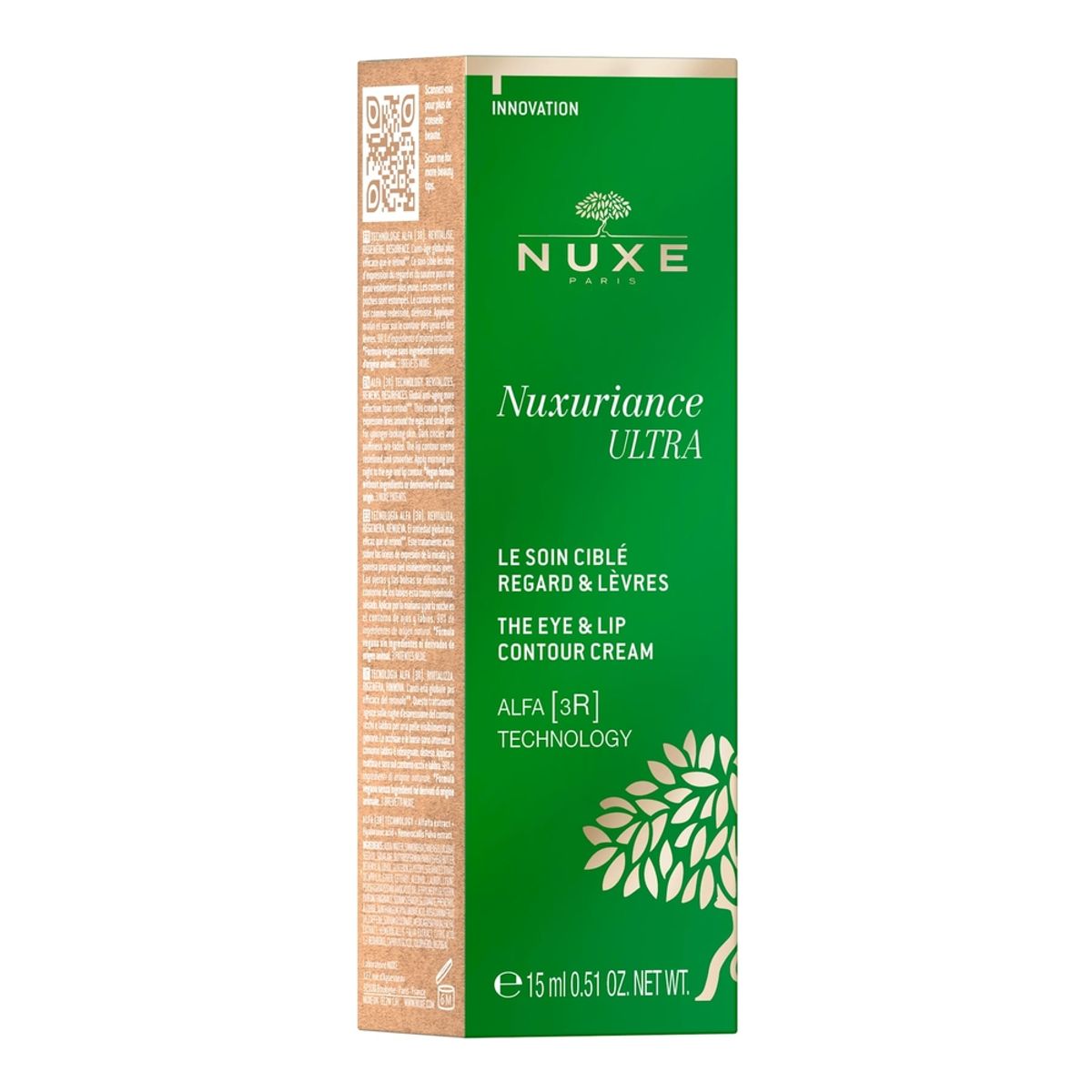 Nuxe Nuxuriance Ultra Eye and Lip Contour Global Anti-aging, 15ml