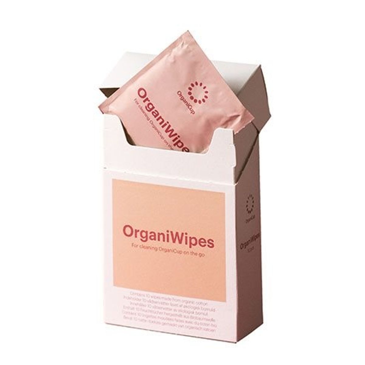 OrganiWipes, pakke m/10stk.