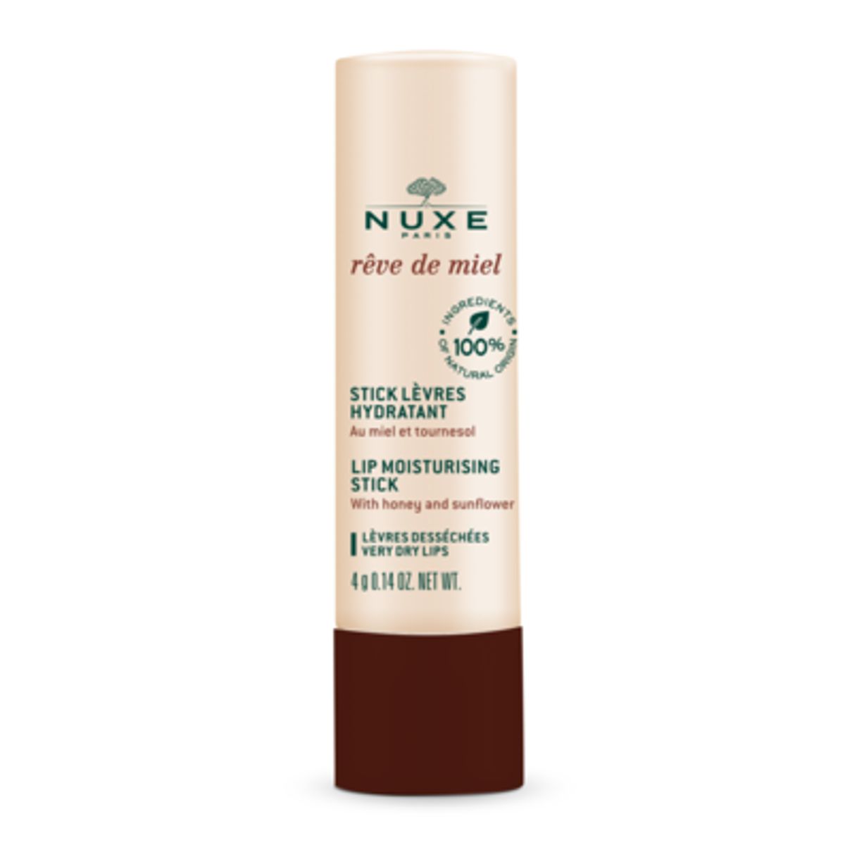 Nuxe Reve De Miel Lip Moisturizing Stick, 4g.