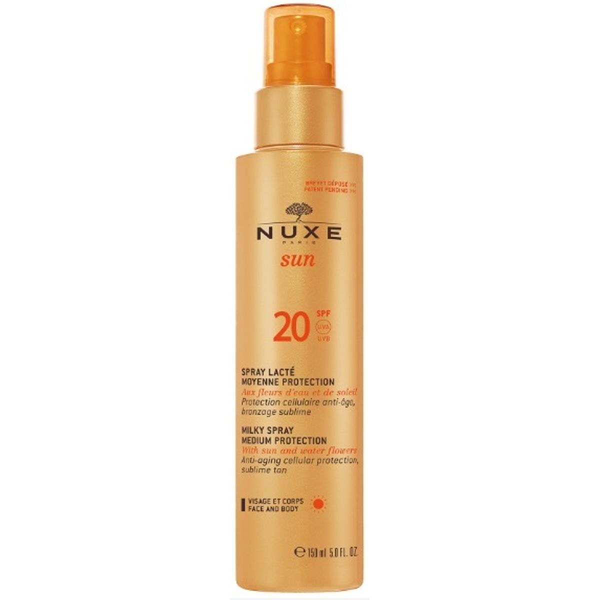 Nuxe Sun Milky Spray SPF 20, 150ml