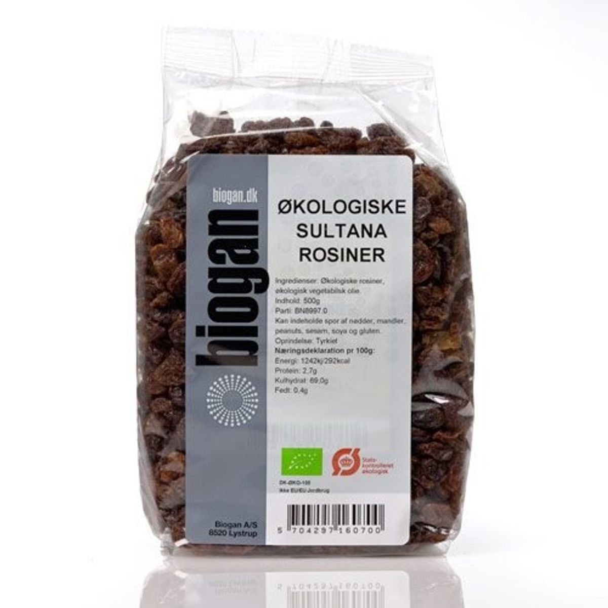 Rosiner sultanas Ø, 500g