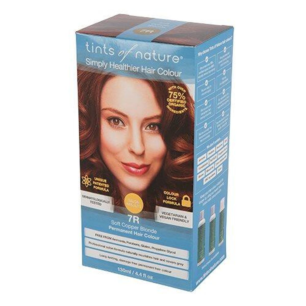 Tints of Nature Hårfarve 7R Soft Copper Blonde - 130ml