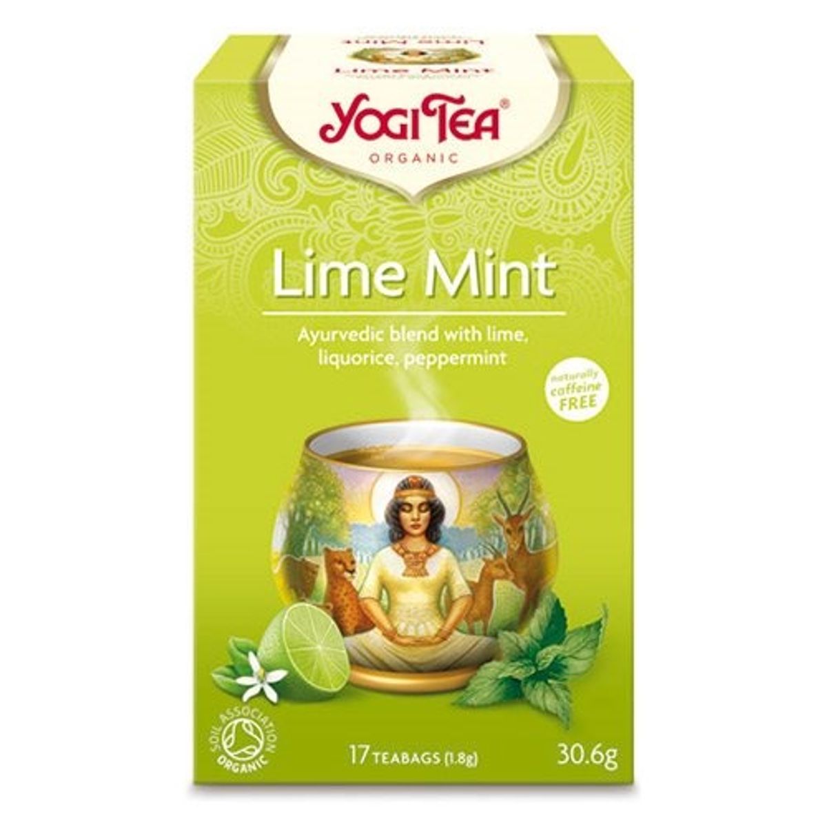 Yogi Tea Lime mint Ø, 17 br