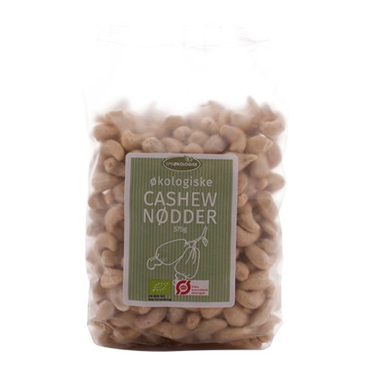 Cashewnødder Ø Spis Økologisk, 575g