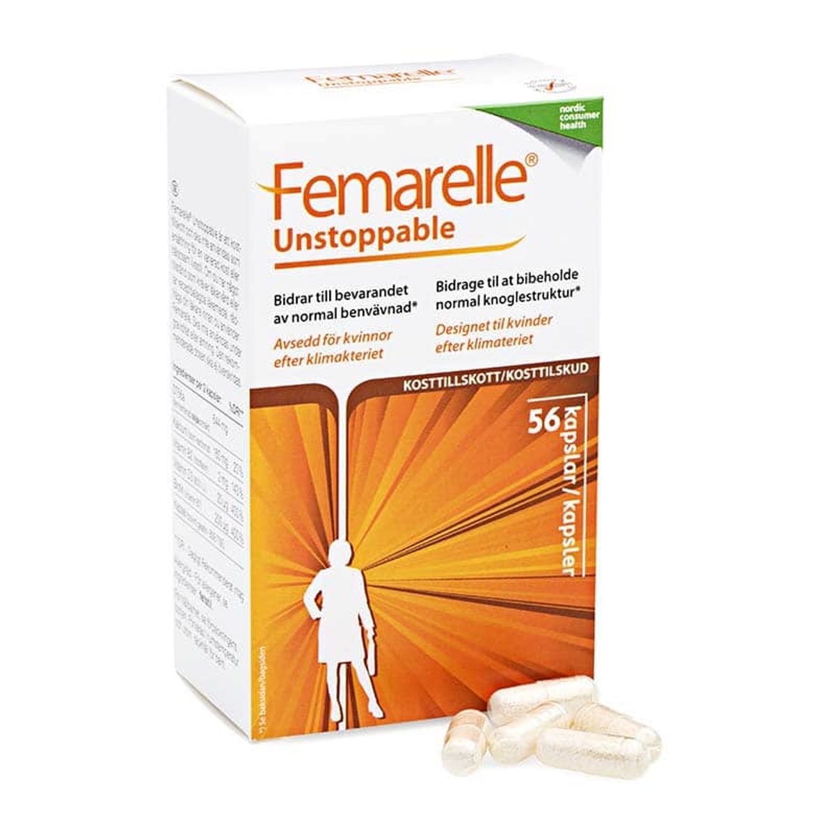 Femarelle Unstoppable, 56 kps.