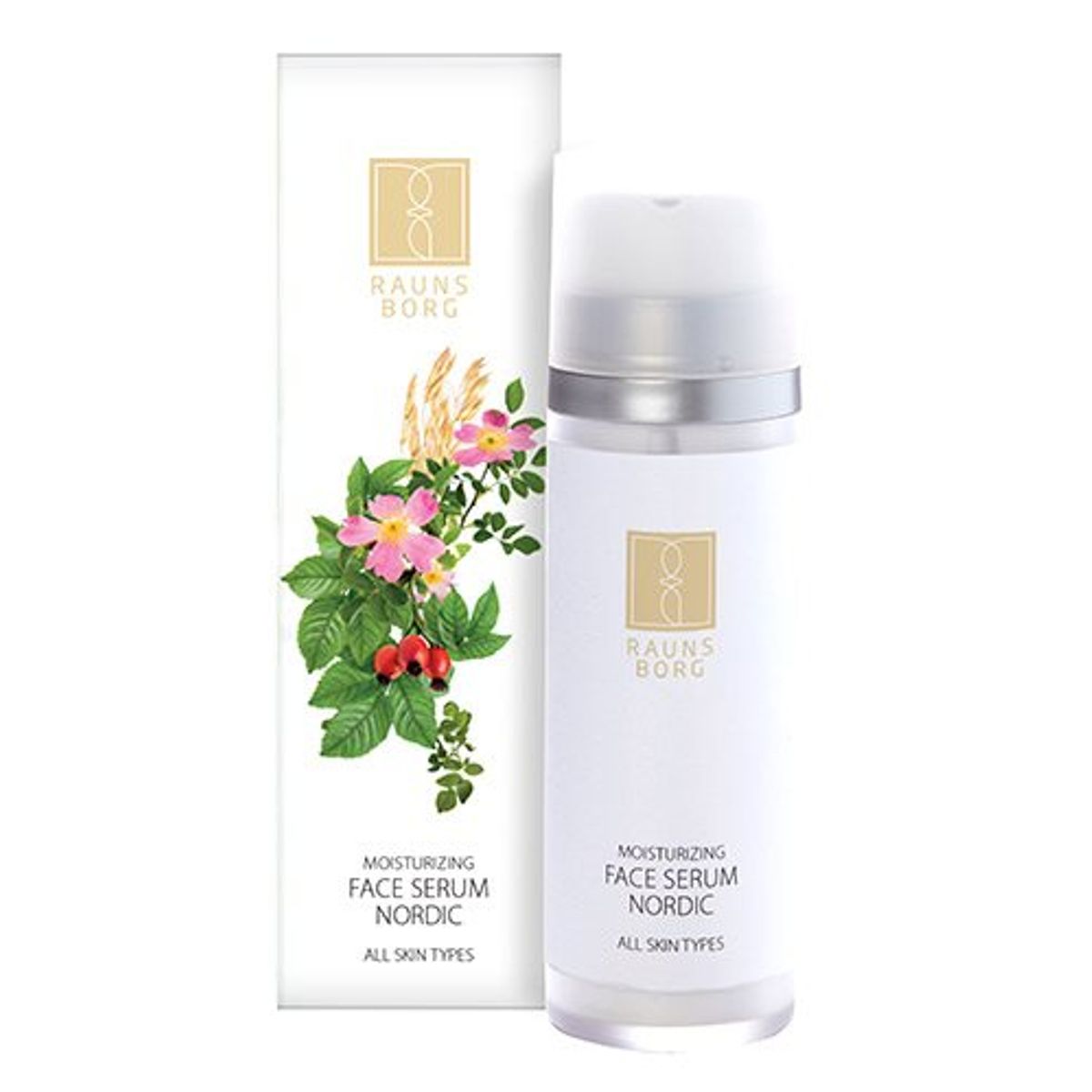 Raunsborg Nordic moisturizing Face serum, 30ml.