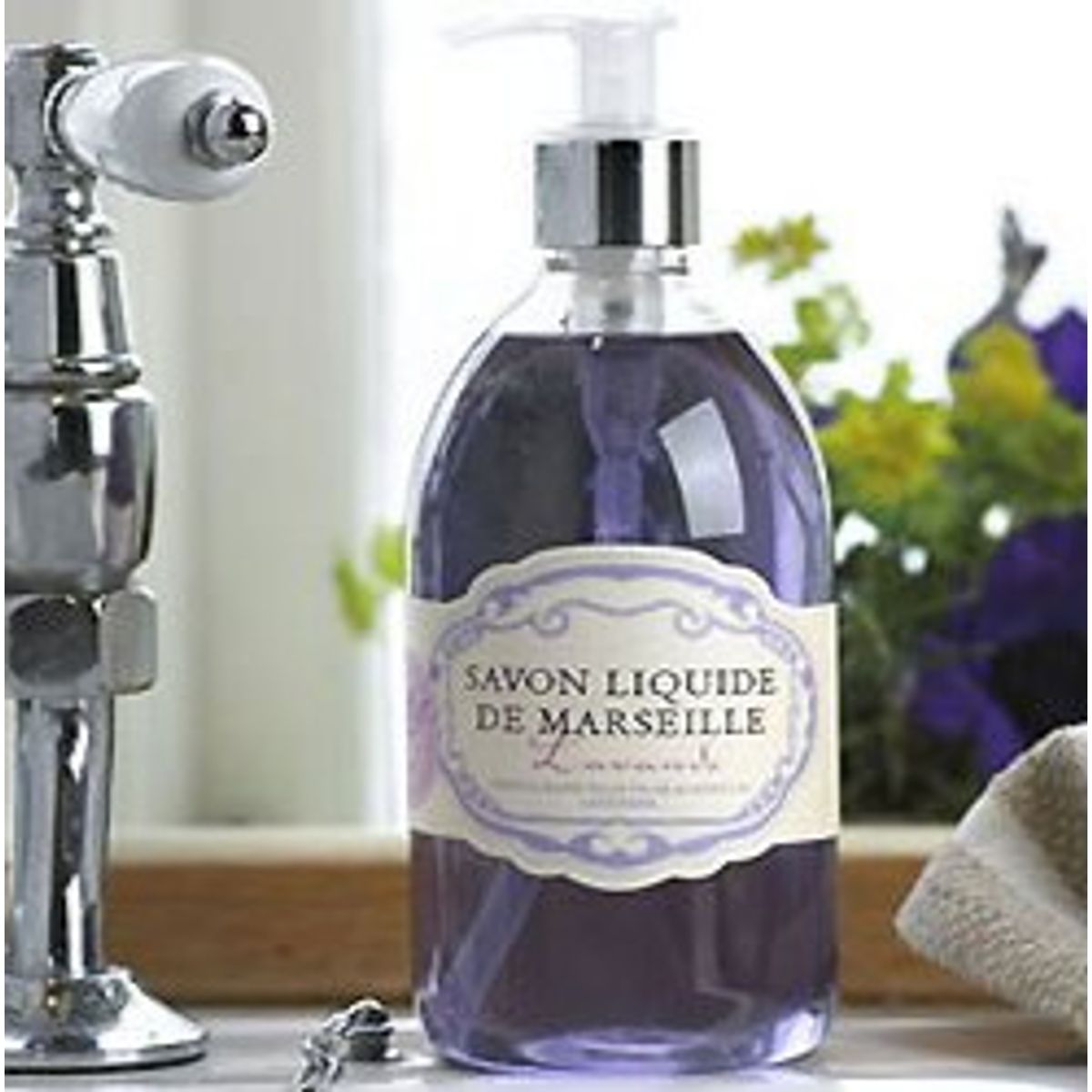 Håndsæbe flydende lavendel Savon Liquide De Marseille, 500ml