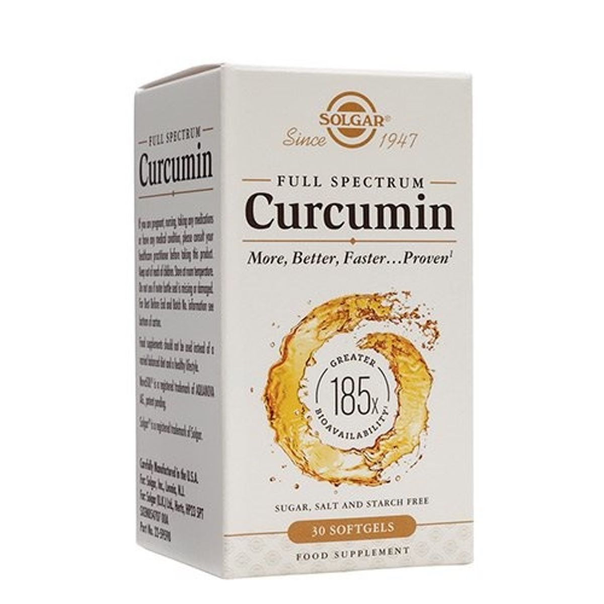 Solgar Full Spectrum Curcumin, 30 kap/36g